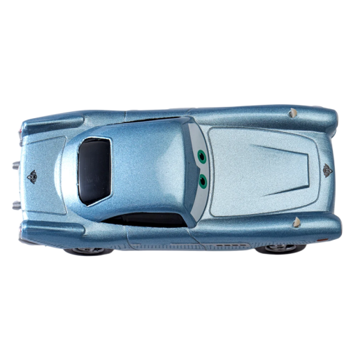Samochód zabawkowy ze stopu metali Disney Pixar Cars 3 Finn McMissile 1:55 Metalowy pojazd zabawka dla dzieci Anglik kolekcjonerski model filmowy szpieg