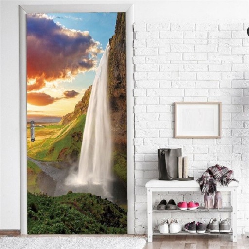 Samolepicí tapeta na dveře C507