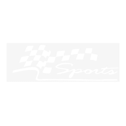 Samolepka na auto - závodní vlajka