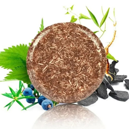 Șampon cu săpun pentru întunecarea părului Săpun 10g Esențe organice naturale Regenerare Acoperirea părului gri Hrănire profundă Îngrijire