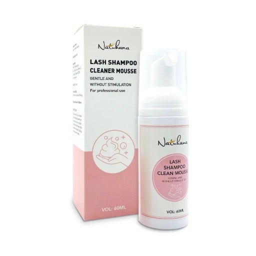 Šampón na riasy 60 ml Jemná čistiaca pena Bez podráždenia Pre predĺžené riasy Odličovač a čistič lepidla