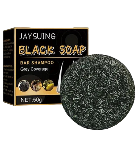 Șampon solid pentru întunecarea părului Șampon solid colorat pentru păr Șampon pentru păr negru și săpun pentru acoperire gri 50g