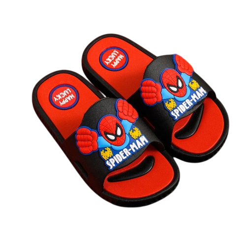 Sandale Spider-Man pentru băieți Pantofi moi pentru copii cu talpă anti-alunecare Pantofi de vară pentru băieți Sandale comice confortabile