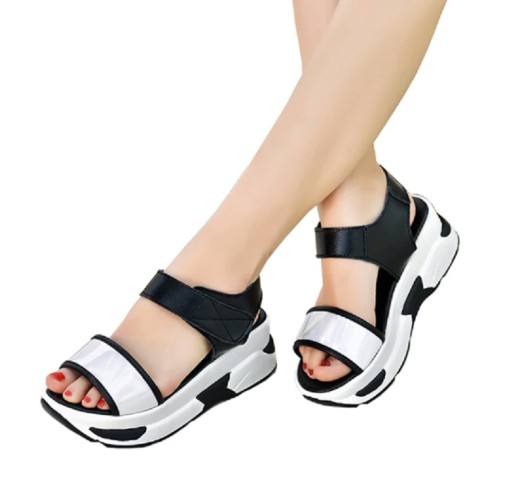 Sandales d'été pour femmes à velcro