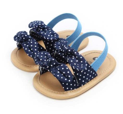 Sandales pour filles avec nœuds