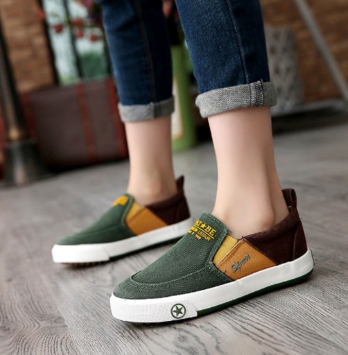 Sapatos de lona para rapazes