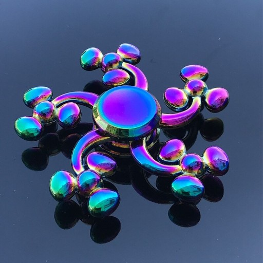 Sateenkaari-fidget spinner E64