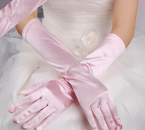 Satijnen handschoenen voor dames