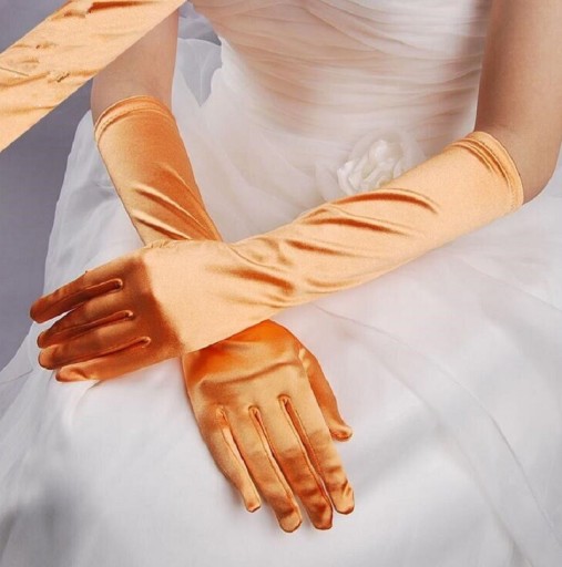 Satijnen handschoenen voor dames