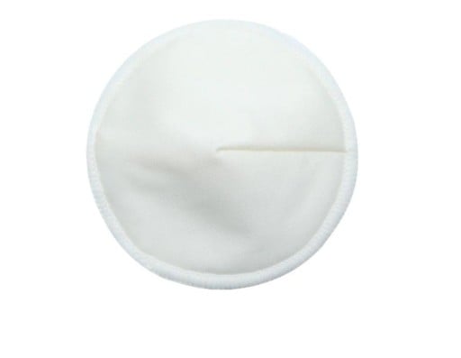 Saugfähige Stilleinlagen für stillende Mütter Waschbar und wiederverwendbar Drei Schichten aus Baumwolle und Mikrofaser Größe 12 cm Paket 14