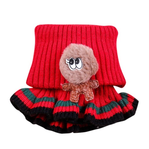 Scaldacollo lavorato a maglia per bambini A172