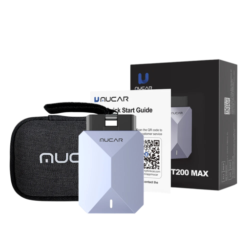 Scanner OBD2 bidirezionale MUCAR BT200 Max Bluetooth diagnostica di tutti i sistemi del veicolo con CAN FD 15 reset di servizio e supporto per 120 marche di auto