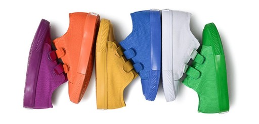 Scarpe da ginnastica in tela per bambini A764