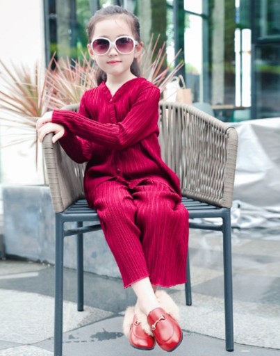 Scarpe invernali da ragazza con pelliccia