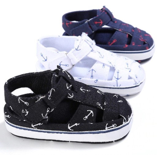 Scarpine per bambini con ancora