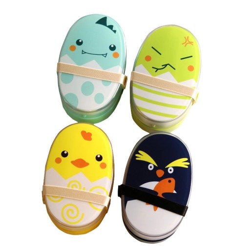 Scatola bento per bambini con posate