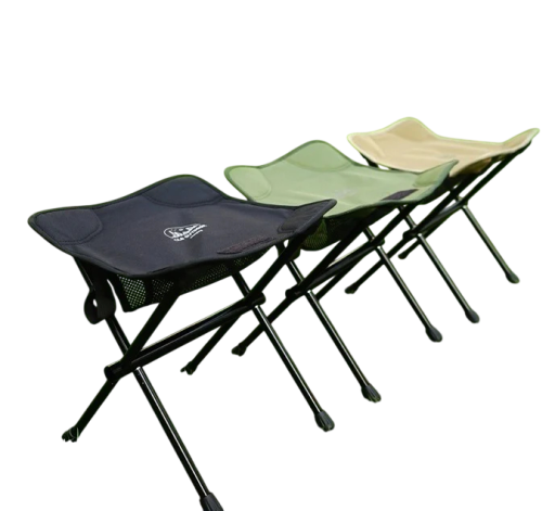 Scaun de exterior pliabil ușor 33 x 32 x 32 cm Scaun de călătorie portabil Din aliaj de aluminiu Țesătură Oxford Capacitate 100 kg Camping