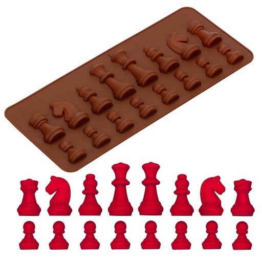 Schach-Schokoladenform