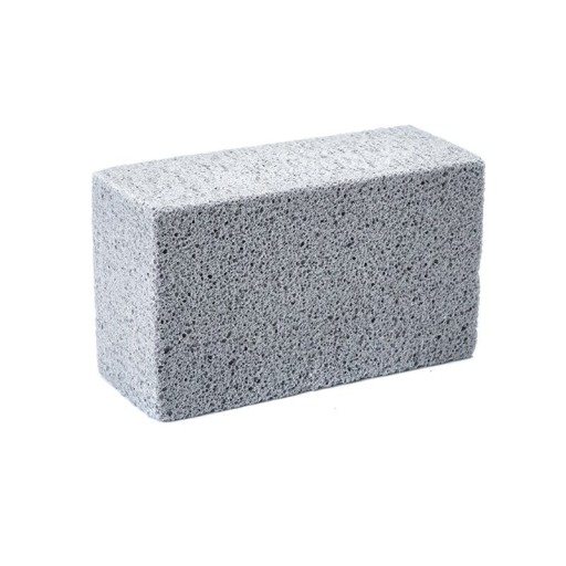Schoonmaak spons voor de grill van schuimglas Voor het verwijderen van aangebrande resten en voedselresten van het grillrooster Poreus blok 10 x 7 x 4