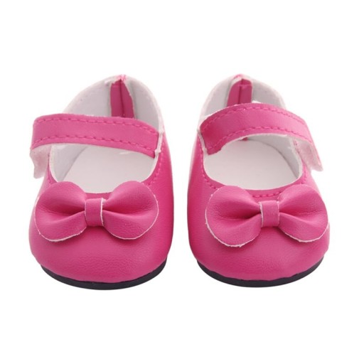Schuhe mit Schleife für eine Puppe