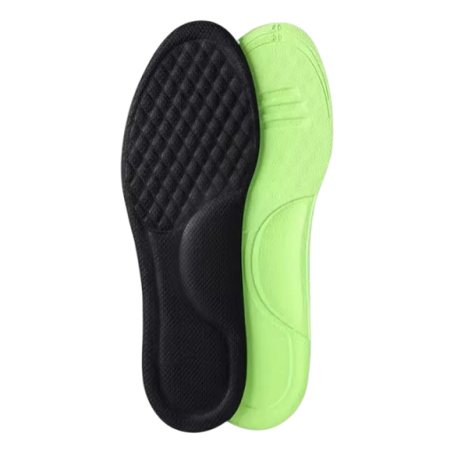 Schuheinlagen Farbe Schwarz Weiche Universaleinlagen für bequemes Gehen Stoßdämpfung Fußschutz Geeignet für Schuhe für Arbeit, Sport und Alltag