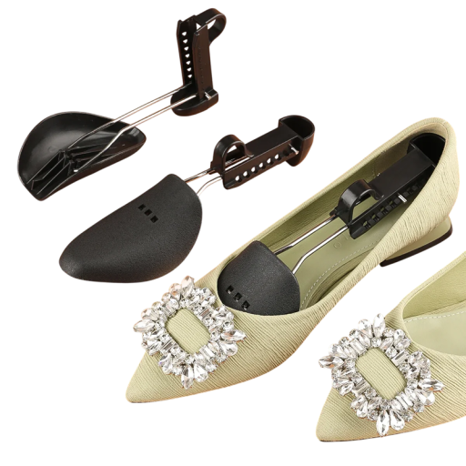 Schuhformer aus Kunststoff 1 Paar Längenverstellbar 22–28 cm Größe 34–39 Hält die Schuhform Anti-Deformationseinlagen Schuhspanner