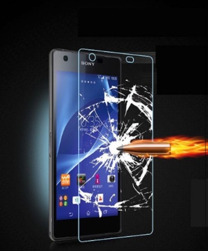 Schützendes gehärtetes Glas für Sony Xperia Z/C/M/E