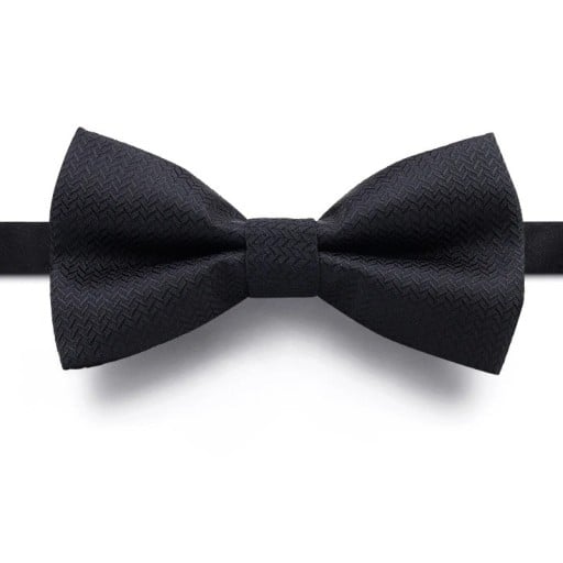 Schwarze Herrenfliege, formell, klassisch, elegantes Accessoire, verstellbare Größe, für Hochzeiten, Bälle, gesellschaftliche Veranstaltungen, ideal