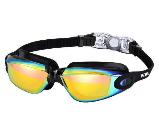 Schwimmbrille mit Schwimmzubehör Sportschwimmbrille Antibeschlag-Schwimmbrille