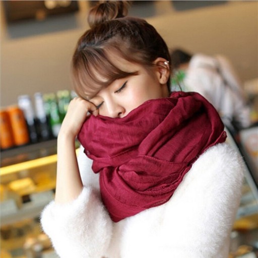 Sciarpa in cotone da donna J3088