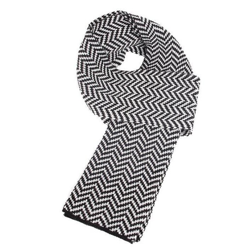 Sciarpa per bambini con motivo a zig zag J1867