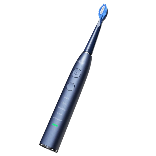 Seago sähköinen soninen hammasharja SG-575 USB ladattava 360 päivää kesto IPX7 4 varaosapäätä Matkakotelo ABS+TPE