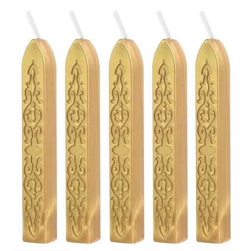 Sealing Wax with Wick 5 pcs Coloured Sealing Wax
