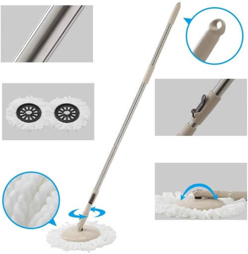 Seau de nettoyage avec mop T1914