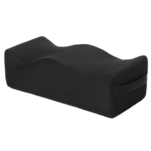 Sedilă ergonomică pentru coapse 42,5 × 20 × 13 cm Cu husă din plasă cu fermoar Perna ortopedică împotriva presiunii pe coccis și zona lombară