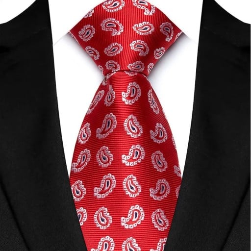 Seidenkrawatte mit markantem Muster Luxuriöse Herrenkrawatte 145 x 8 cm Business- und Gesellschaftsveranstaltungen Elegantes Accessoire Hochwertige