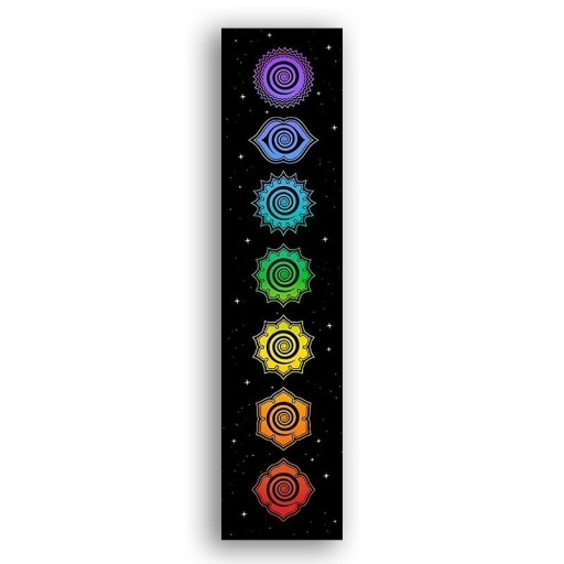 Seinävaate 7 Chakraa 150 x 40 cm