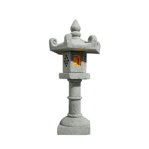 Sekskantet udendørs LED-dekoration 6 x 7,2 cm Stilfuld havestatue med varmt hvidt lys Elegant belysningstilbehør til udendørs brug