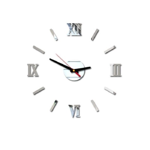 Selbstklebende Wanduhr