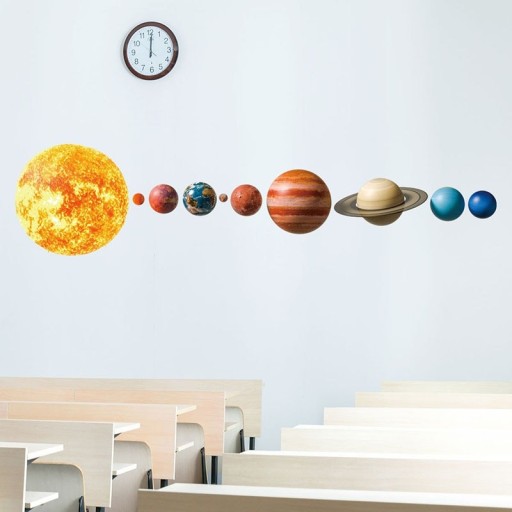 Self-Adhesive Decoration Solar System