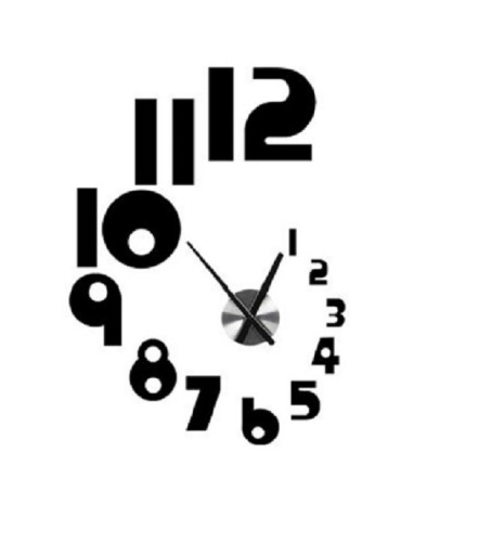 Self-Adhesive Wall Clock G1739