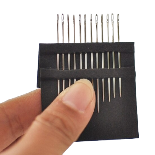 Self-Threading Needles for Sewing 12 pcs