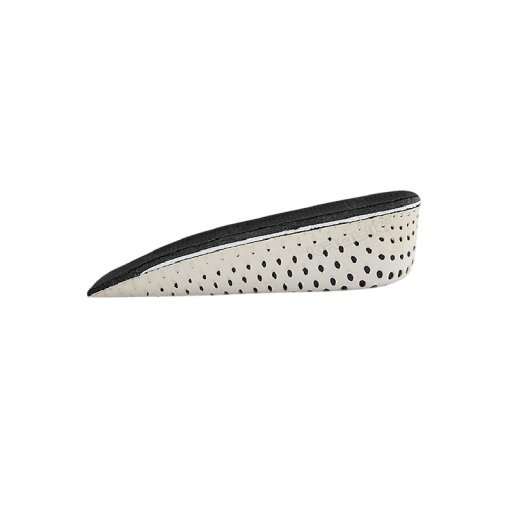 Semelles de chaussures 4 cm Noires semelles intérieures rehausseurs pour augmenter la hauteur Semelles orthopédiques en gel confortables