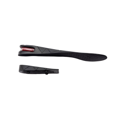 Semelles de chaussures 5 cm Noires augmentant des semelles orthopédiques pour augmenter la hauteur Semelles en gel Semelles confortables pour toutes
