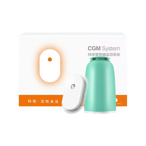 Sensor de glicose Bluetooth IPX8 14 dias CGM Monitor de açúcar no sangue Android Sensor à prova de água 288 medições diárias Controle de diabetes