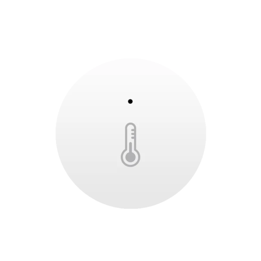 Sensor de temperatura e humidade com bateria CR2450 Zigbee compatível com Home Assistant Casa Inteligente Monitorização climática sem fios