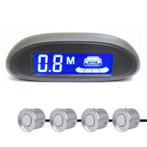 Sensores de aparcamiento con pantalla LED