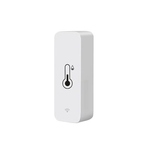 Senzor WiFi de temperatură și umiditate Tuya SmartLife cu aplicație 2.4G, suport Alexa Google Assistant, monitorizare de la distanță, istoric date −20 până la 60 °C