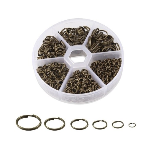 Série d'anneaux de connexion 690 pcs