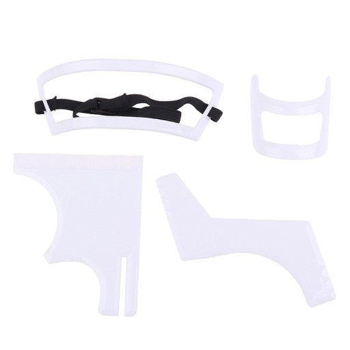 Série de gabarits de rasage 4 pcs